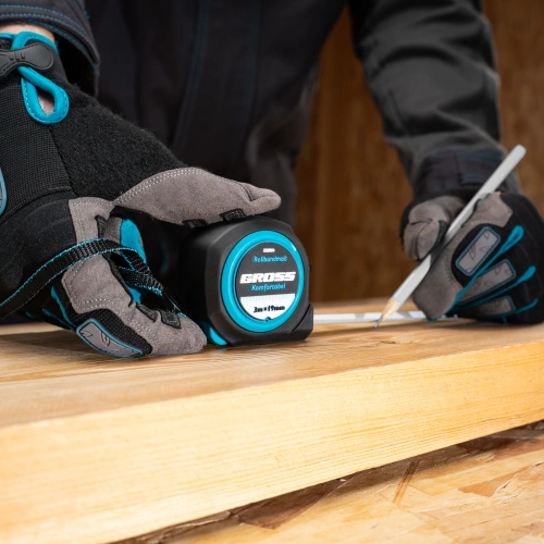 Рулетка Komfortabel 3 м х 19 мм,обрезиненный корпус Gross по ценам производителя в Краснодаре с доставкой по всей России