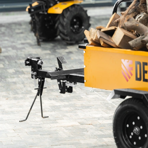 Прицеп для мотоблока TT-500, оцинк., груз. 500 кг, рег. сцепка, колеса 4.00-10, в упаковке Denzel по ценам производителя в Краснодаре с доставкой по всей России