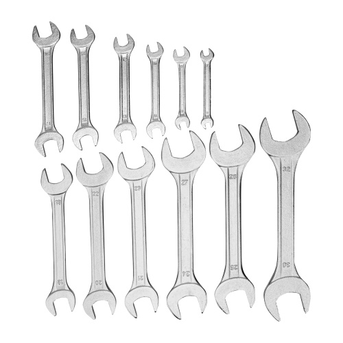 Набор ключей рожковых, 6 х 32 мм, 12 шт, хромированные Sparta по ценам производителя в Краснодаре с доставкой по всей России