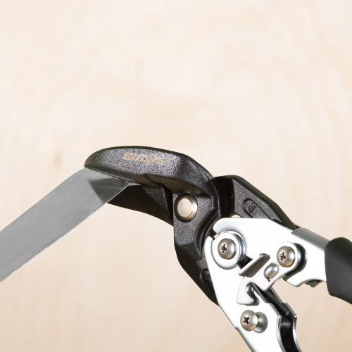 Ножницы по металлу "Piranha", усиленные, 255 мм, прямой и правый рез, сталь СrMo, двухкомпонентные рукоятки Gross по ценам производителя в Краснодаре с доставкой по всей России