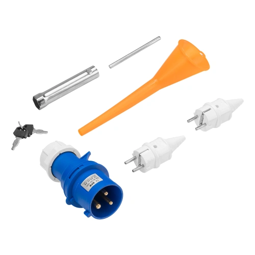 Генератор бензиновый PS 90 EA, 9.0 кВт, 230В, 25 л, коннектор автоматики, электростартер Denzel по ценам производителя в Краснодаре с доставкой по всей России