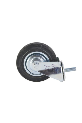 Колесо поворотное SCt 63 160 мм резина с болтом (F) по ценам производителя в Краснодаре с доставкой по всей России