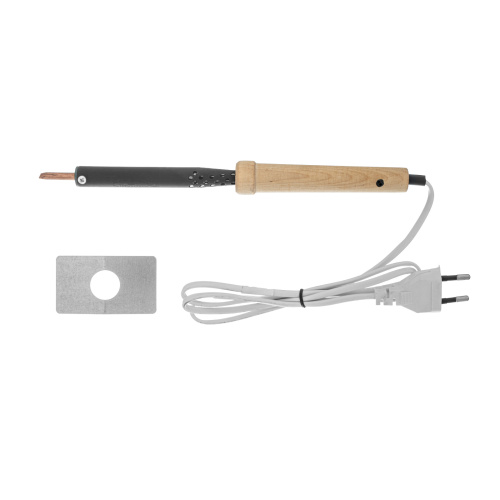 Паяльник электрический ЭПСН-03-65/220, деревянная ручка, Сибртех по ценам производителя в Краснодаре с доставкой по всей России