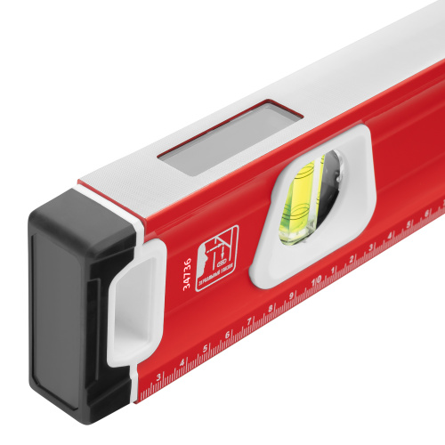 Уровень алюминиевый, магнит, фрезерованный, 3 глазка (1 зеркальный) двухкомпонентные рукоятки, 2000 мм Matrix по ценам производителя в Краснодаре с доставкой по всей России