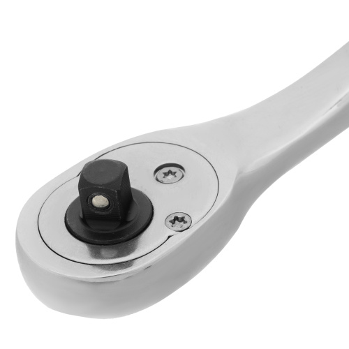 Ключ-трещотка 1/4", CrV, 90 зубьев, усиленный, хром Gross по ценам производителя в Краснодаре с доставкой по всей России