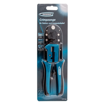 Клещи для обжима телефонных и компьютерных клемм RJ-45, 6P, 8P и RJ-11/12, 6P, 8P Gross по ценам производителя в Краснодаре с доставкой по всей России