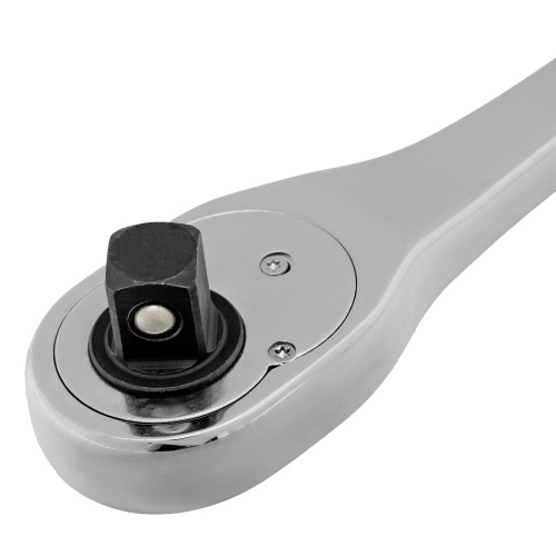 Ключ-трещотка 1/2", CrV, 90 зубьев, усиленный, хром Gross по ценам производителя в Краснодаре с доставкой по всей России