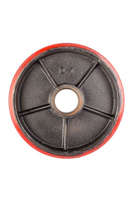 Колесо полиуретановое 200х50 мм без подшипника для тележек гидравлических BF/WB/RHP по ценам производителя в Краснодаре с доставкой по всей России