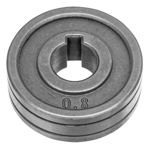 Подающий ролик, V профиль под стальную проволоку 0,8-1мм, 2 шт Denzel по ценам производителя в Краснодаре с доставкой по всей России