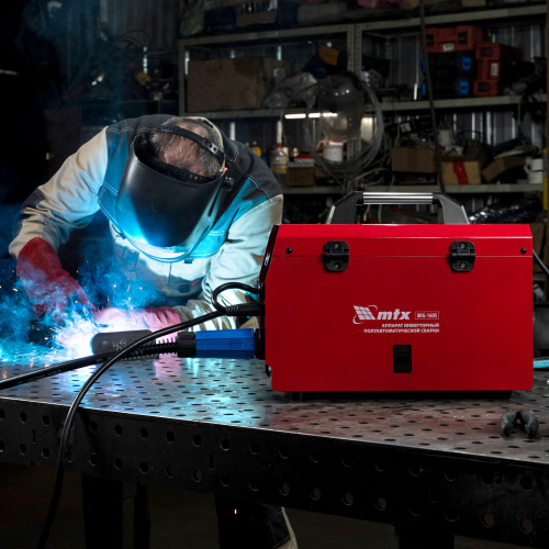 Аппарат инвертор. полуавтомат. cварки MIG-160S, 160A, ПВ 60%, катушка 5 кг MTX по ценам производителя в Краснодаре с доставкой по всей России