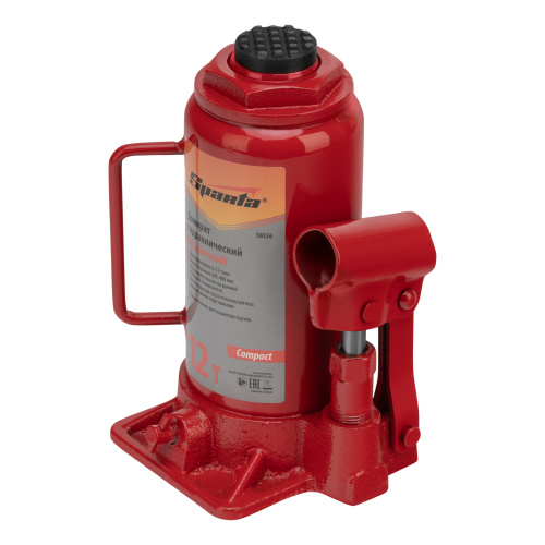 Домкрат гидравлический бутылочный 12 т, h подъема 205-400 мм Sparta Compact по ценам производителя в Краснодаре с доставкой по всей России