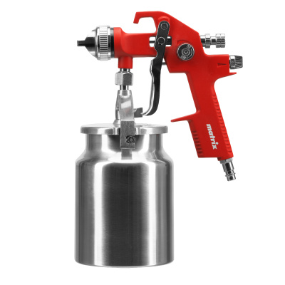 Краскораспылитель HVLP пневмат. с нижним бачком V= 1 л, сопло диаметром 1.4 мм Matrix по ценам производителя в Краснодаре с доставкой по всей России