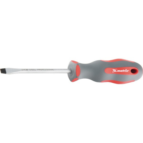 Отвертка Profi, SL8 х 175 мм, SVСM, двухкомпонентная рукоятка Matrix по ценам производителя в Краснодаре с доставкой по всей России