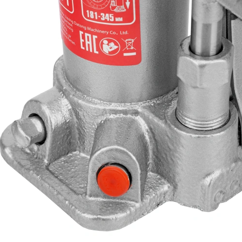 Домкрат гидравлический бутылочный, 2 т, высота подъема 181-345 мм, в пластиковый кейсе Matrix по ценам производителя в Краснодаре с доставкой по всей России