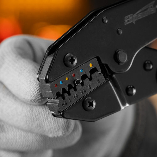 Клещи, 0.5-6 мм, для обжима электрокабеля Sparta по ценам производителя в Краснодаре с доставкой по всей России