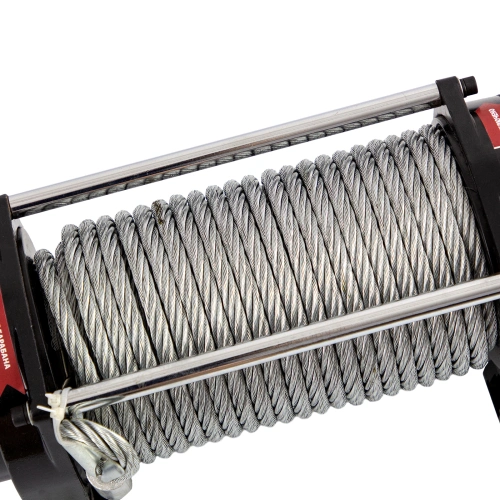 Лебедка автомобильная электрическая LB-4000, 4.5 т, 3.7 кВт, 12 В Denzel по ценам производителя в Краснодаре с доставкой по всей России