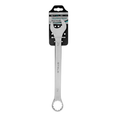 Ключ комбинированный, 24 мм, CrV, матовый хром Stels по ценам производителя в Краснодаре с доставкой по всей России