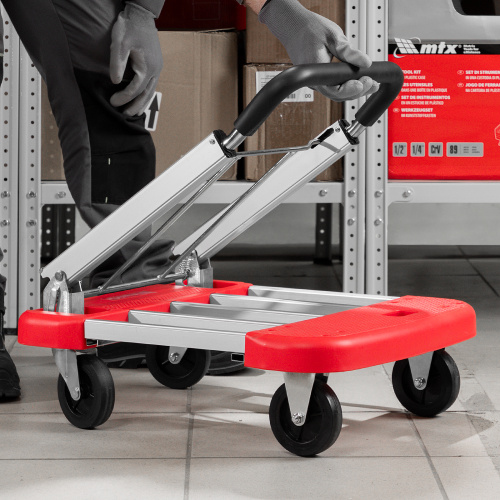 Тележка хозяйственная, телескопическая, грузоподъемность 150 кг Matrix по ценам производителя в Краснодаре с доставкой по всей России
