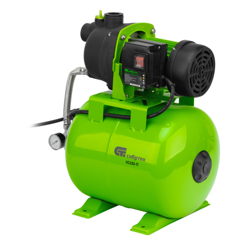 Насосная станция НС650-П, 650 Вт, напор 37 м, 3200 л/ч, ресивер 19 л Сибртех по ценам производителя в Краснодаре с доставкой по всей России