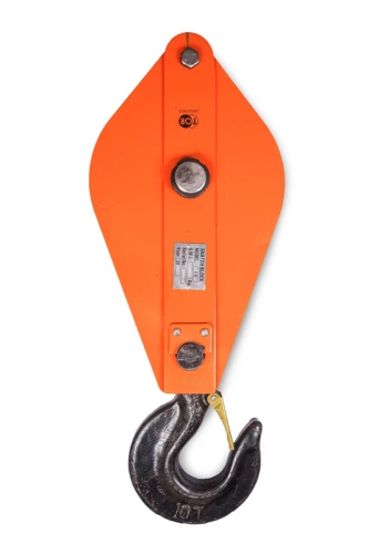 Блок монтажный однорольный с  крюком TOR 10 т с откидной щекой по ценам производителя в Краснодаре с доставкой по всей России