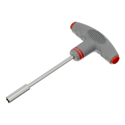 Отвертка с Т-образной эргономичной ручкой и набором бит, 11 шт, CrV Matrix по ценам производителя в Краснодаре с доставкой по всей России