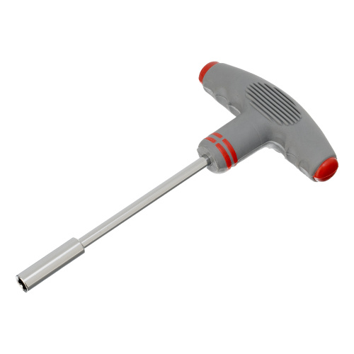 Отвертка с Т-образной эргономичной ручкой и набором бит, 11 шт, CrV Matrix по ценам производителя в Краснодаре с доставкой по всей России