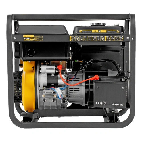 Генератор дизельный DES-55E, 5,5 кВт, 230 В, 11 л, электростартер Denzel по ценам производителя в Краснодаре с доставкой по всей России