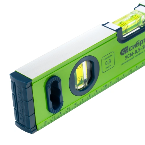 Уровень алюминиевый УСМ-0,5-300, фрезерованный, 3 глазка, магнитный, 300 мм Сибртех по ценам производителя в Краснодаре с доставкой по всей России