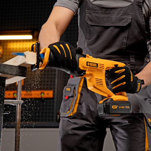 Пила сабельная аккумуляторная CRC-115-0,  18В Li-Ion Denzel по ценам производителя в Краснодаре с доставкой по всей России