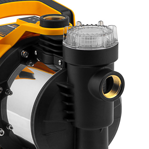 Садовый поверхностный насос GP1100SS, 1100 Вт, 4000 л/ч, подъем 45 м, пластик Denzel по ценам производителя в Краснодаре с доставкой по всей России