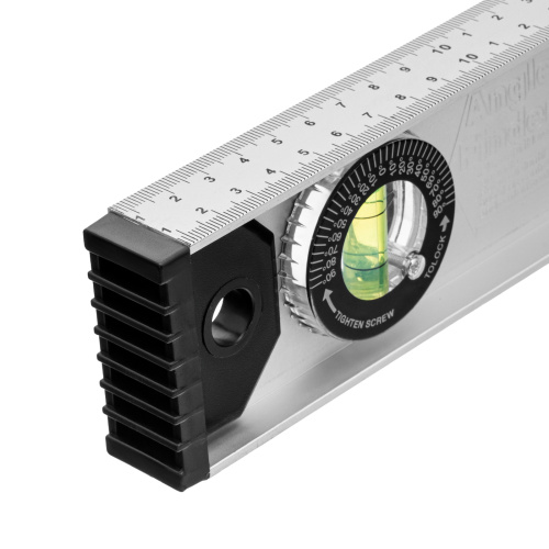 Уровень алюминиевый "Рельс", 600 мм, 3 глазка (1 поворотный) Matrix по ценам производителя в Краснодаре с доставкой по всей России