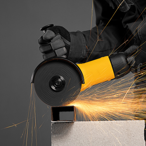 Машина шлифовальная угловая AGH125-1200A, 1200 Вт, 125 мм, 11000 об/мин Denzel по ценам производителя в Краснодаре с доставкой по всей России