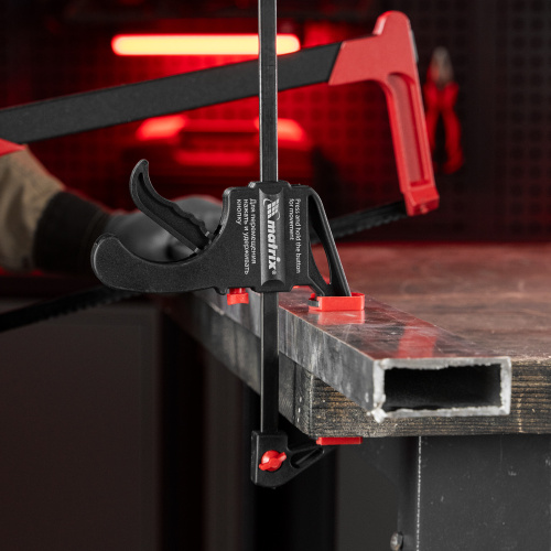 Струбцина универсальная, быстрозажимная, F-образная, 450 х 565 х 45 мм, пластиковый корпус Matrix по ценам производителя в Краснодаре с доставкой по всей России