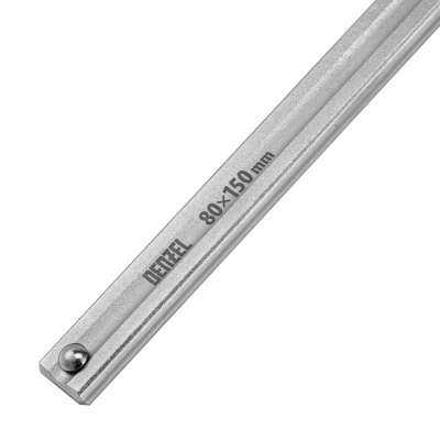 Струбцина F-образная, 80x150мм, кованая Denzel по ценам производителя в Краснодаре с доставкой по всей России