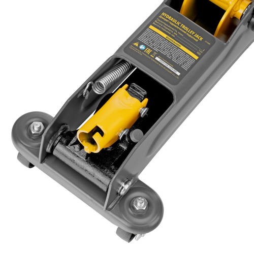 Домкрат гидравлический подкатной, 2 т, 135-385 мм Denzel по ценам производителя в Краснодаре с доставкой по всей России