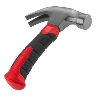 Молоток-гвоздодер мини, боек с магнитом, фибергласовая двухкомпонентная рукоятка, 250 г Matrix по ценам производителя в Краснодаре с доставкой по всей России