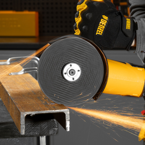 Машина шлифовальная угловая AG150-1500, 1500 Вт, 150 мм, 8500 об/мин Denzel по ценам производителя в Краснодаре с доставкой по всей России