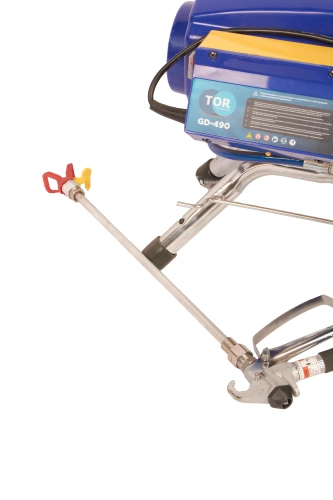 Окрасочный аппарат поршневой 290 бар, 2,2 кВт, 220 В  TOR GD-490 по ценам производителя в Краснодаре с доставкой по всей России