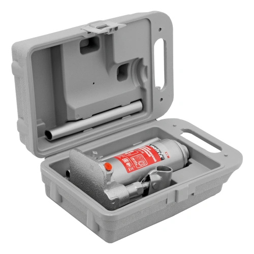 Домкрат гидравлический бутылочный, 3 т, высота подъема 194-372 мм, в пластиковый кейсе Matrix по ценам производителя в Краснодаре с доставкой по всей России