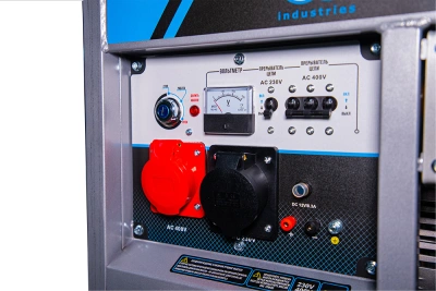 Генератор дизельный 5,0 кВт 380В/1,6 кВт 220В 15 л с электростартером TOR KM5000D по ценам производителя в Краснодаре с доставкой по всей России