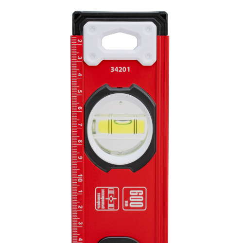 Уровень алюминиевый, фрезерованный, 3 глазка, рукоятки, 600 мм Matrix по ценам производителя в Краснодаре с доставкой по всей России