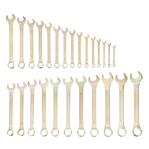 Набор ключей комбинированный 6-32 мм, 26 шт, желтый цинк Сибртех по ценам производителя в Краснодаре с доставкой по всей России