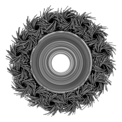 Щетка для УШМ, 65 мм, М14, "чашка", крученая проволока 0.5 мм Matrix по ценам производителя в Краснодаре с доставкой по всей России