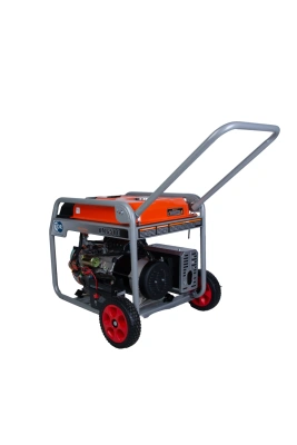 Генератор бензиновый 5,0 кВт 220В 27 л с электростартером и колесами TOR KM6500H по ценам производителя в Краснодаре с доставкой по всей России