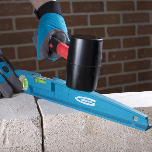 Уровень литой, 500 мм, 2 глазка Gross по ценам производителя в Краснодаре с доставкой по всей России