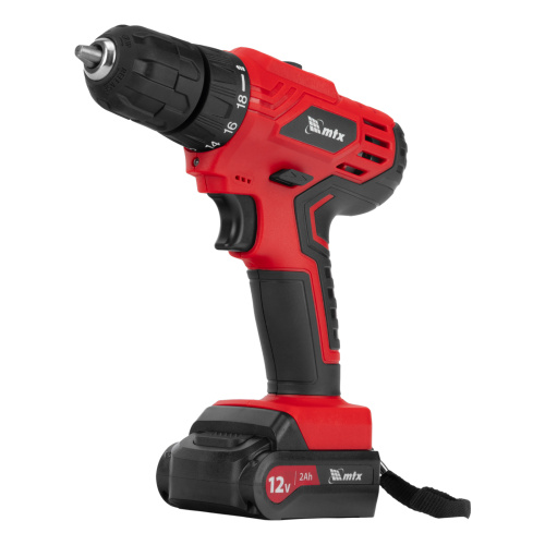 Дрель-шуруповерт аккумуляторная MCDL-12-02, Li-Ion, 12 В, 2 акк. MTX по ценам производителя в Краснодаре с доставкой по всей России