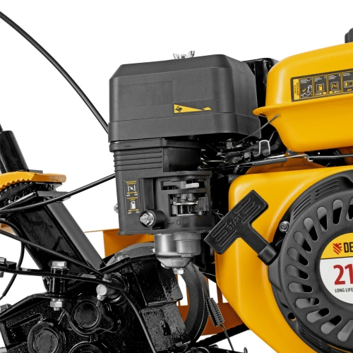 Мотоблок DPT-370S, 7 л.с., ремен.сцеп, фрез 3х4, ШОМ, передачи 3В/1Н Denzel по ценам производителя в Краснодаре с доставкой по всей России