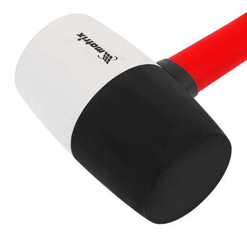 Киянка резиновая, 910 г, черно-белая резина, фибергласовая рукоятка Matrix по ценам производителя в Краснодаре с доставкой по всей России