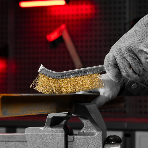 Набор щеток для дрели, 3 шт, 1 плоская, 65 мм, 50 мм "чашка", ручная металлическая Matrix по ценам производителя в Краснодаре с доставкой по всей России