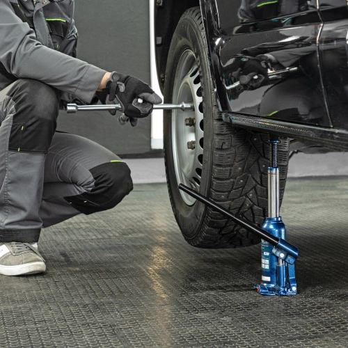 Домкрат гидравлический бутылочный, 4 т, h подъема 188-363 мм, в пластиковом кейсе Stels по ценам производителя в Краснодаре с доставкой по всей России